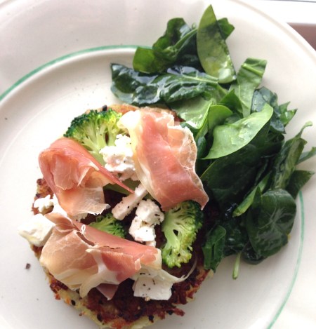 bild-rösti med prochiotto