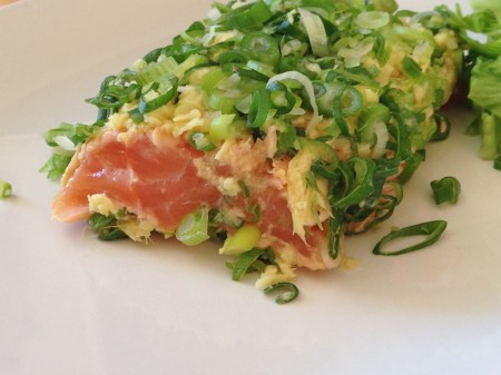 bild-lax med ingefära o vårrlök