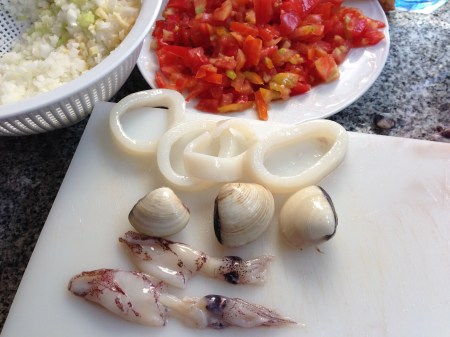 bild frutti de mare ingredienser