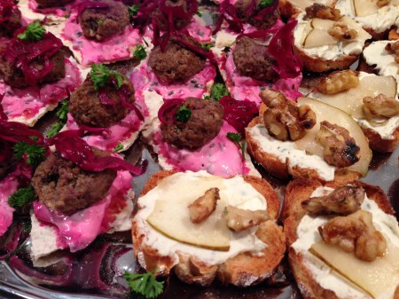 köttbulle o ädelostcrostini