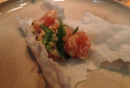 shibumi laxtartar med rispappaer munsbit